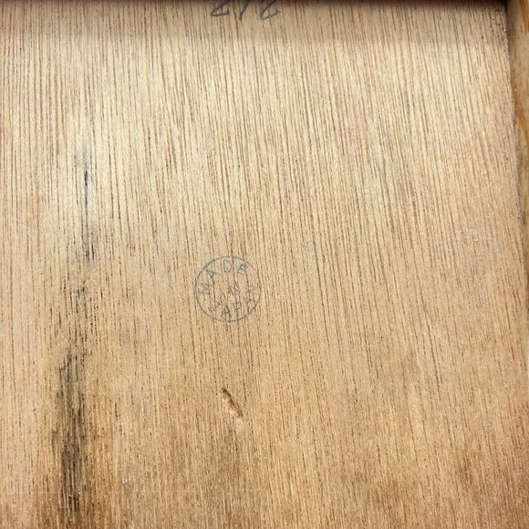 Hakata Urasaki Clay Doll Man Ancient Scroll Moon Painting With Tatami Mat Stand - Picture 15 of 15